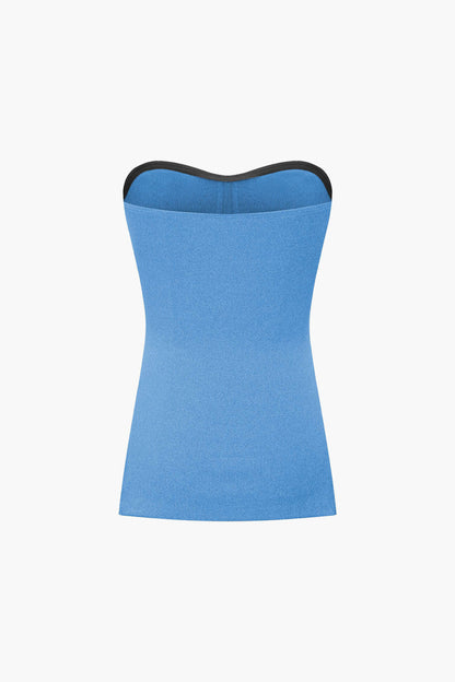 Damen Zweiteiler Set Bustier und Shorts