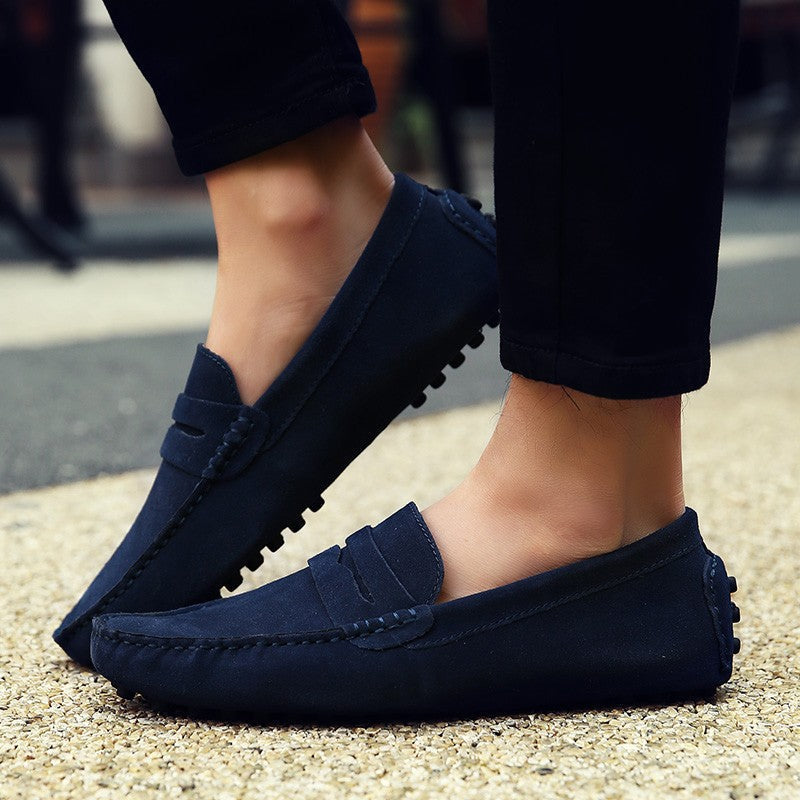 Damen Mocka Loafers Schuhe Modern Lederschuhe
