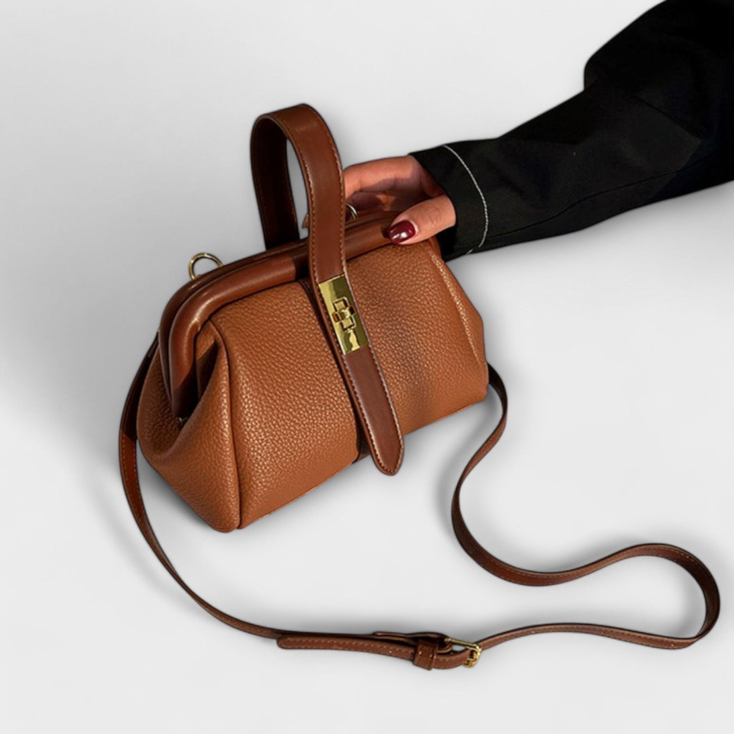 Damen Mini Handtasche Leder