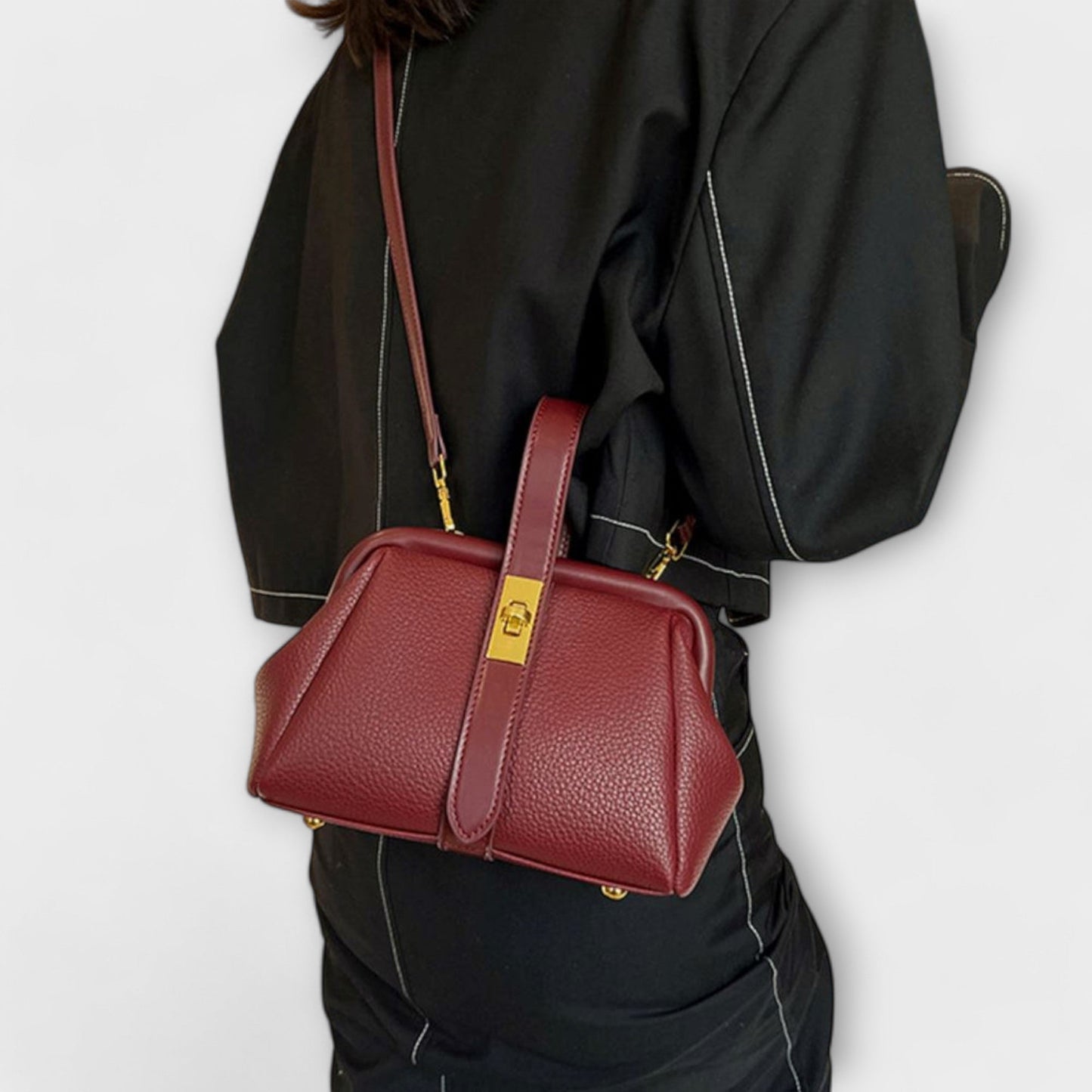 Damen Mini Handtasche Leder