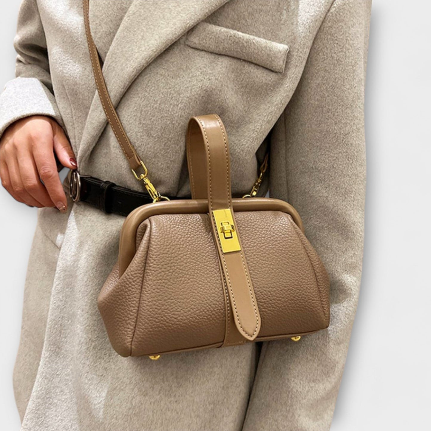 Damen Mini Handtasche Leder