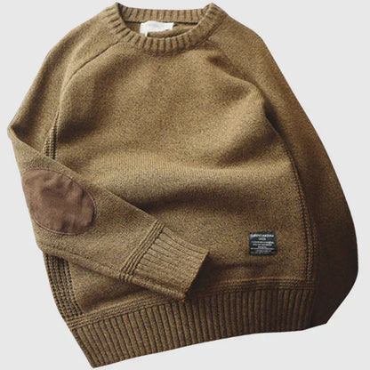 Gestrickter Damen Winterpullover Warm aus Wolle