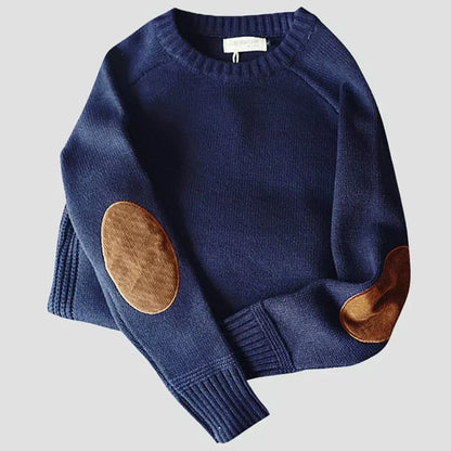 Gestrickter Damen Winterpullover Warm aus Wolle