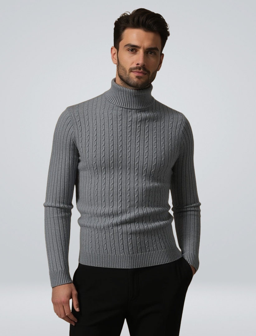 Stilvoller Damen Rollkragenpullover Warm - Norvielle