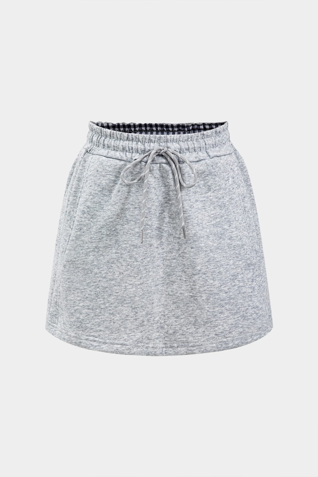 Damen Sport-Sweat-Set kariert Zweiteilig