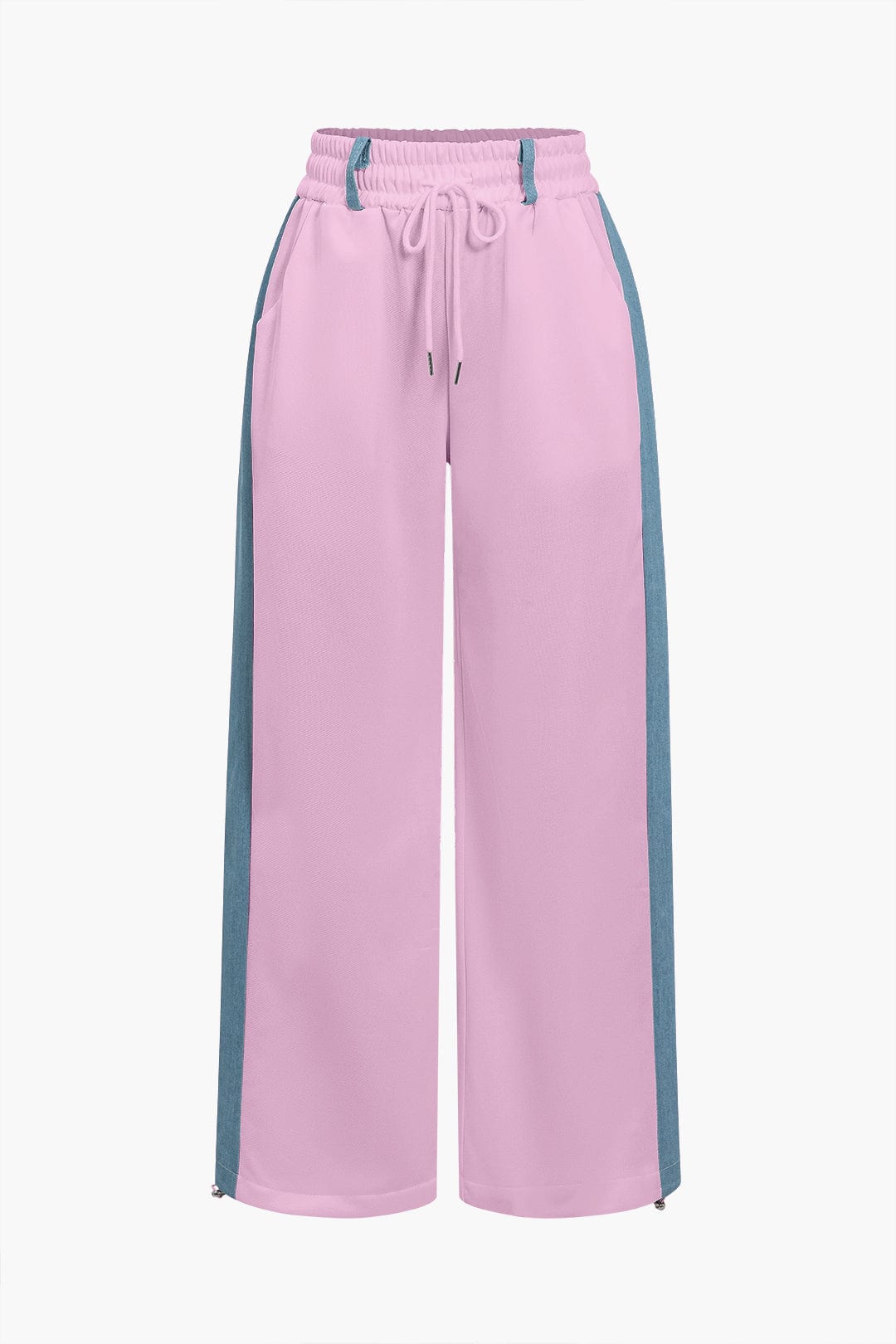 Damen Zweiteiler Denim Look Jeansoptik