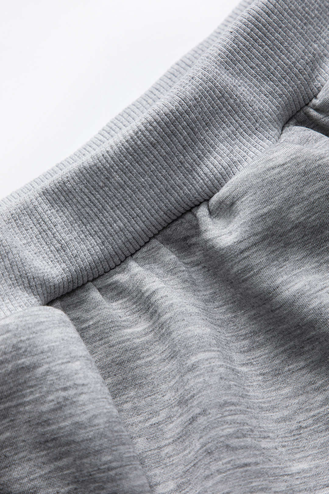 Damen Sweatset Cropped Pullover Skaterrock Grau