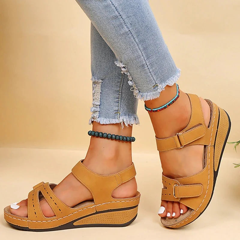 Damen Orthopädische Sandalen Bequem Unterstützung
