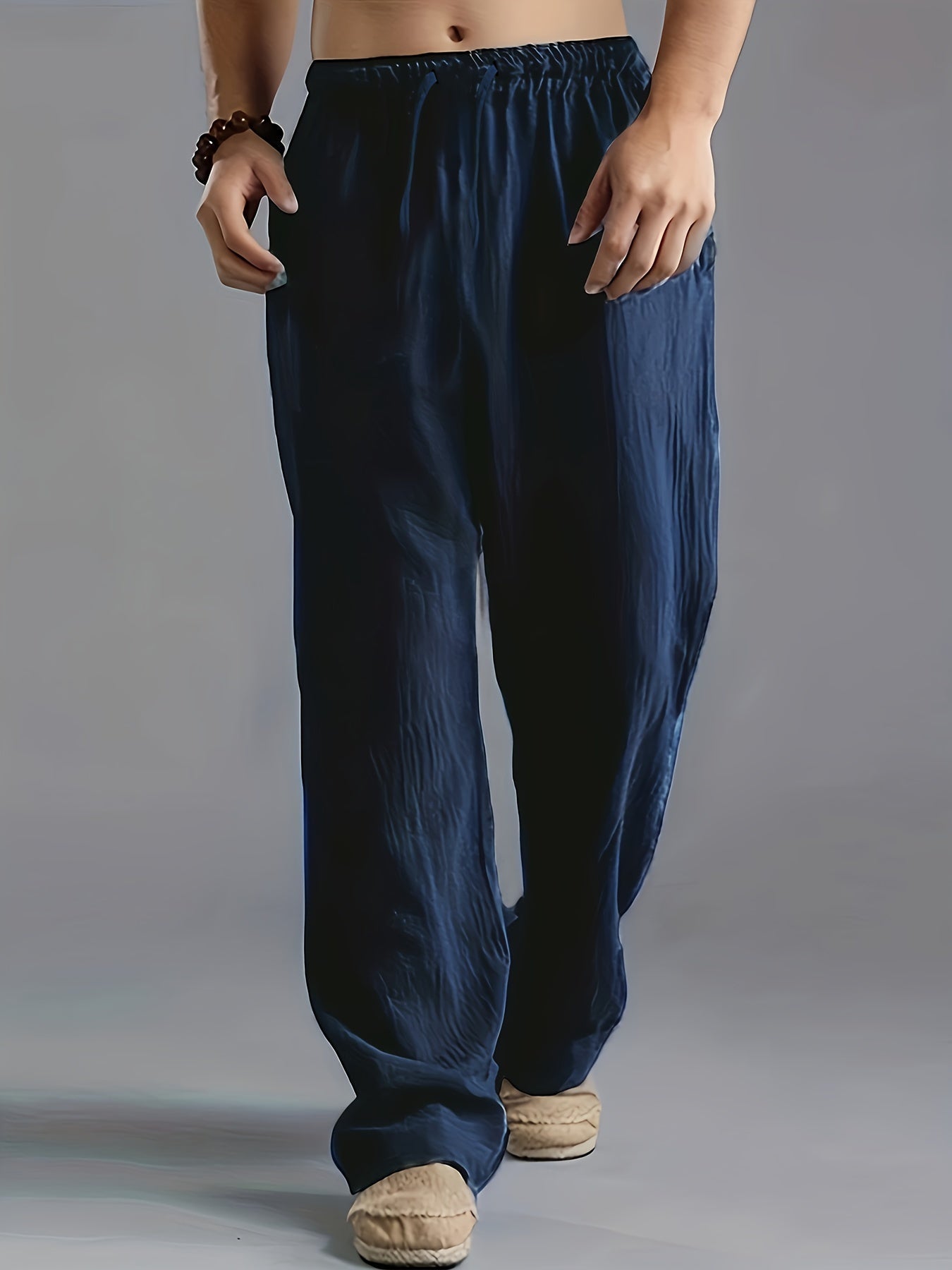 Herren Leinenhose Elegant Sommerhose