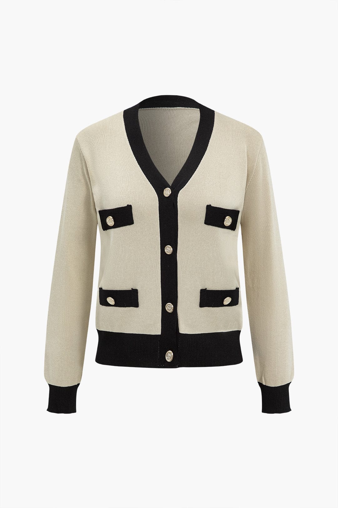 Damen Strick-Set Cardigan und Hose Lang