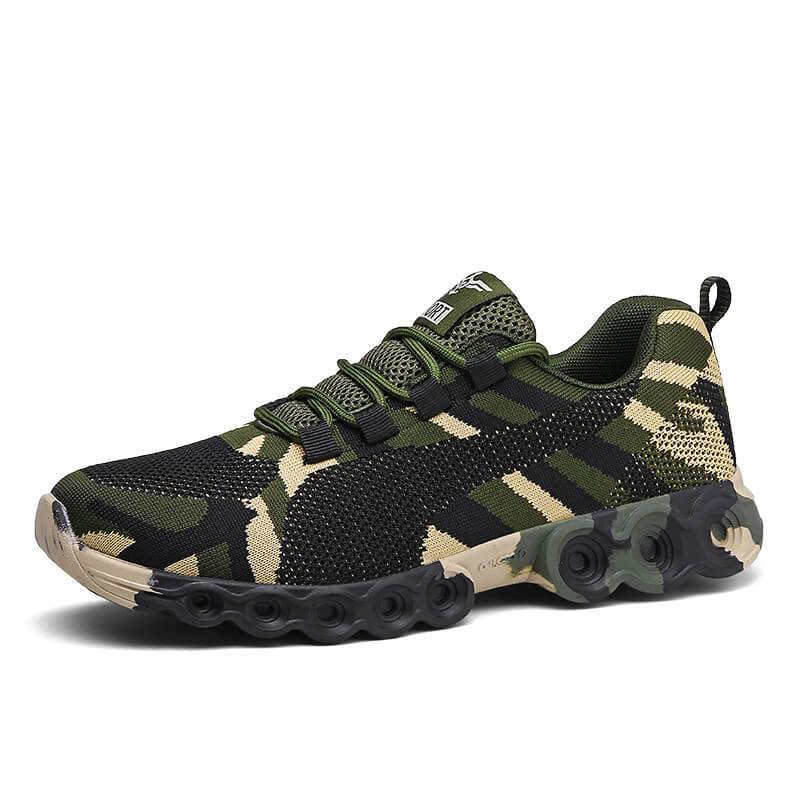Herren Sneakers Atmungsaktives Mesh Tarnmuster