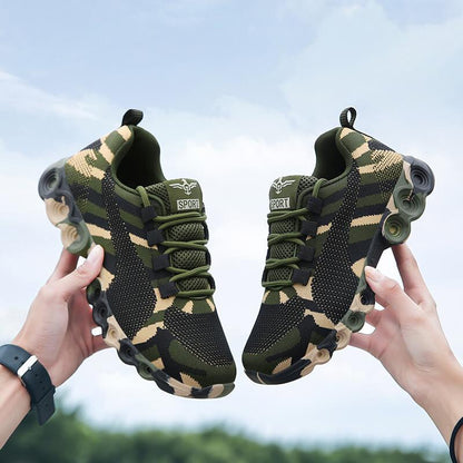 Herren Sneakers Atmungsaktives Mesh Tarnmuster