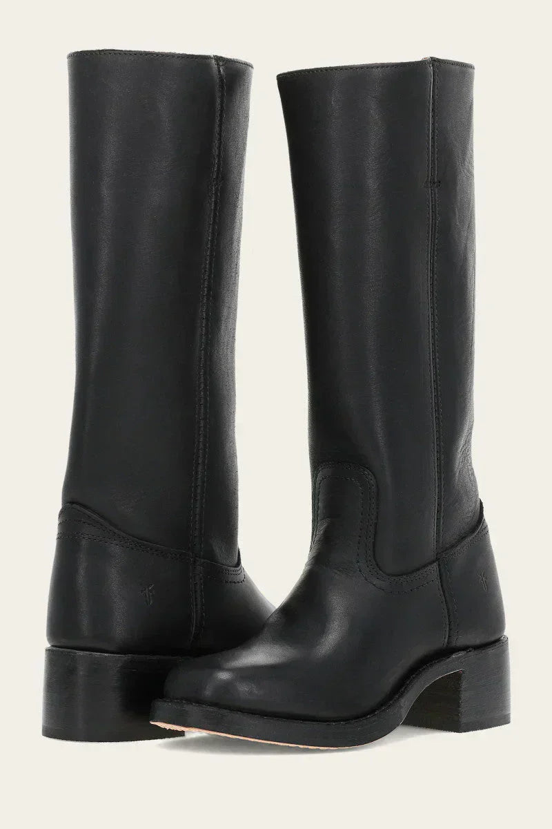 Damen Winterstiefel Strukturiert