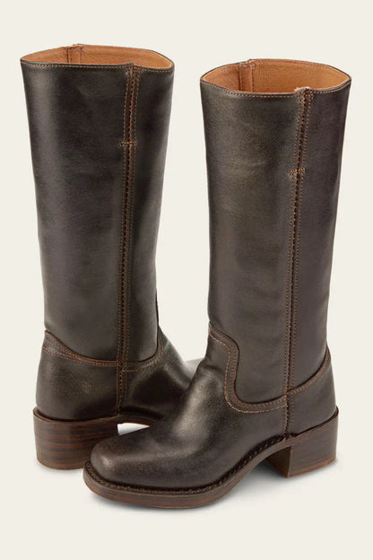 Damen Winterstiefel Strukturiert