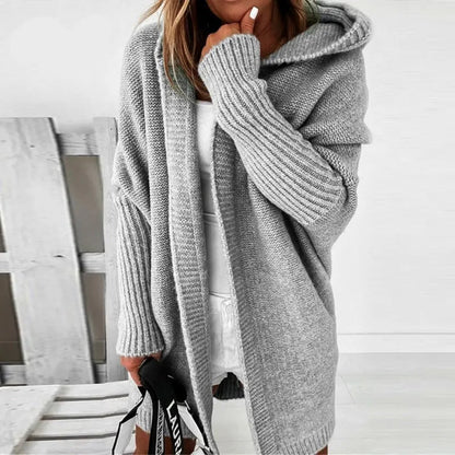 Damen Strickjacke Weich Übergröße Warm - Norvielle