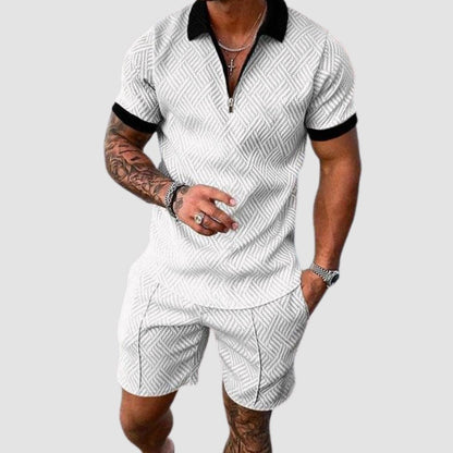 Herren Sommer Set Leichtes Baumwollhemd Modern - Norvielle