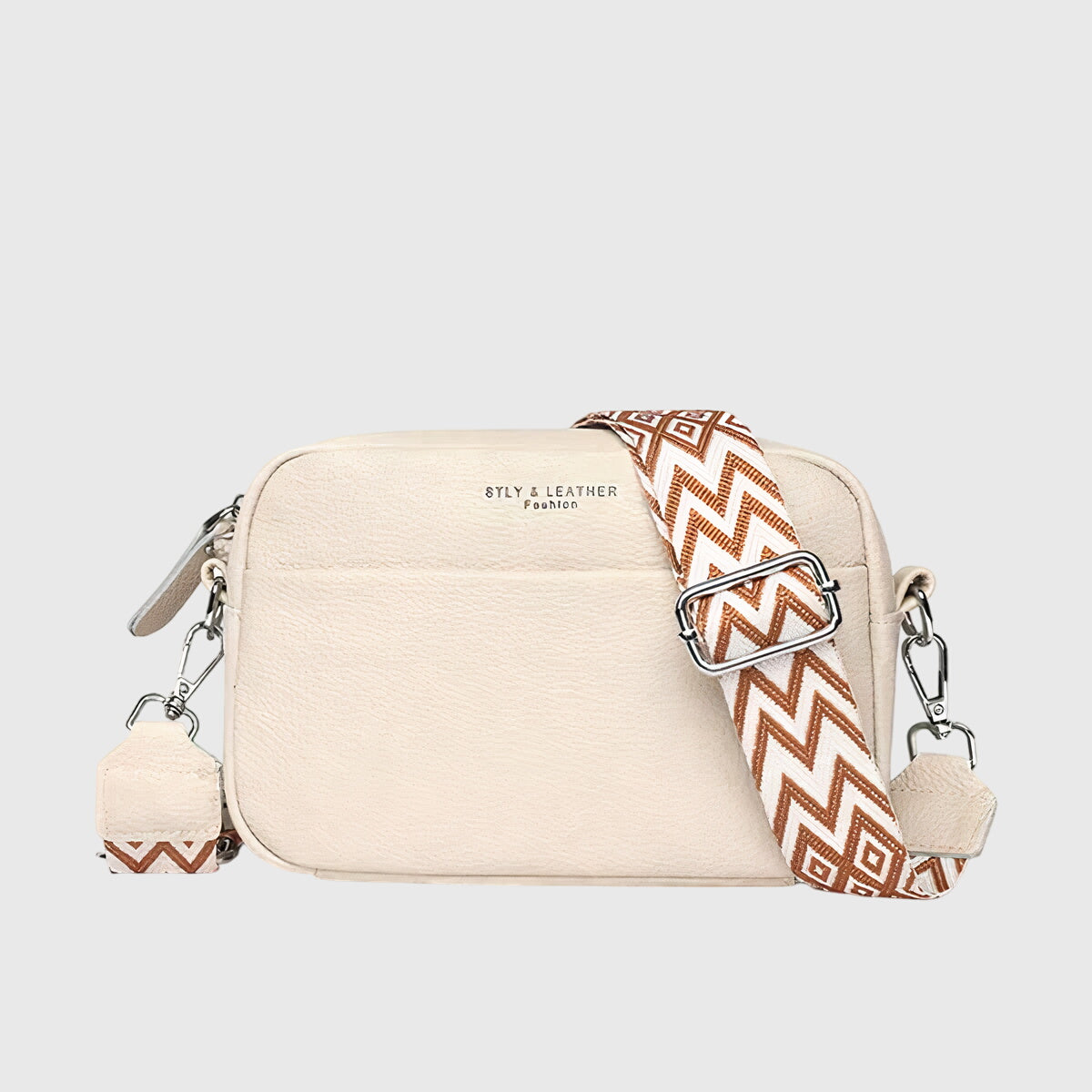 Damen Schultertasche Leder Klassisch