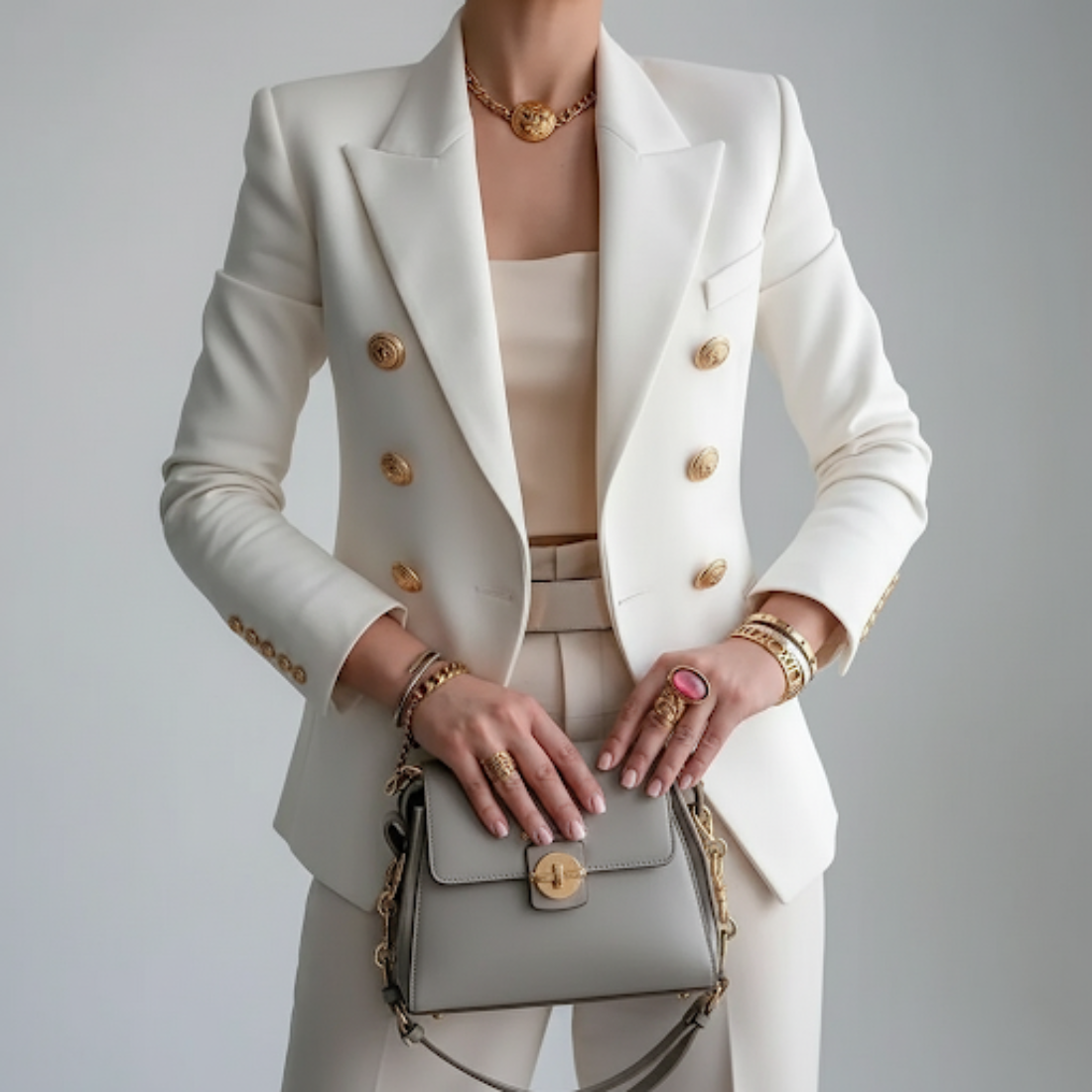 Damen Slim Fit Blazer Modern Elegant Maßgeschneidert - Norvielle