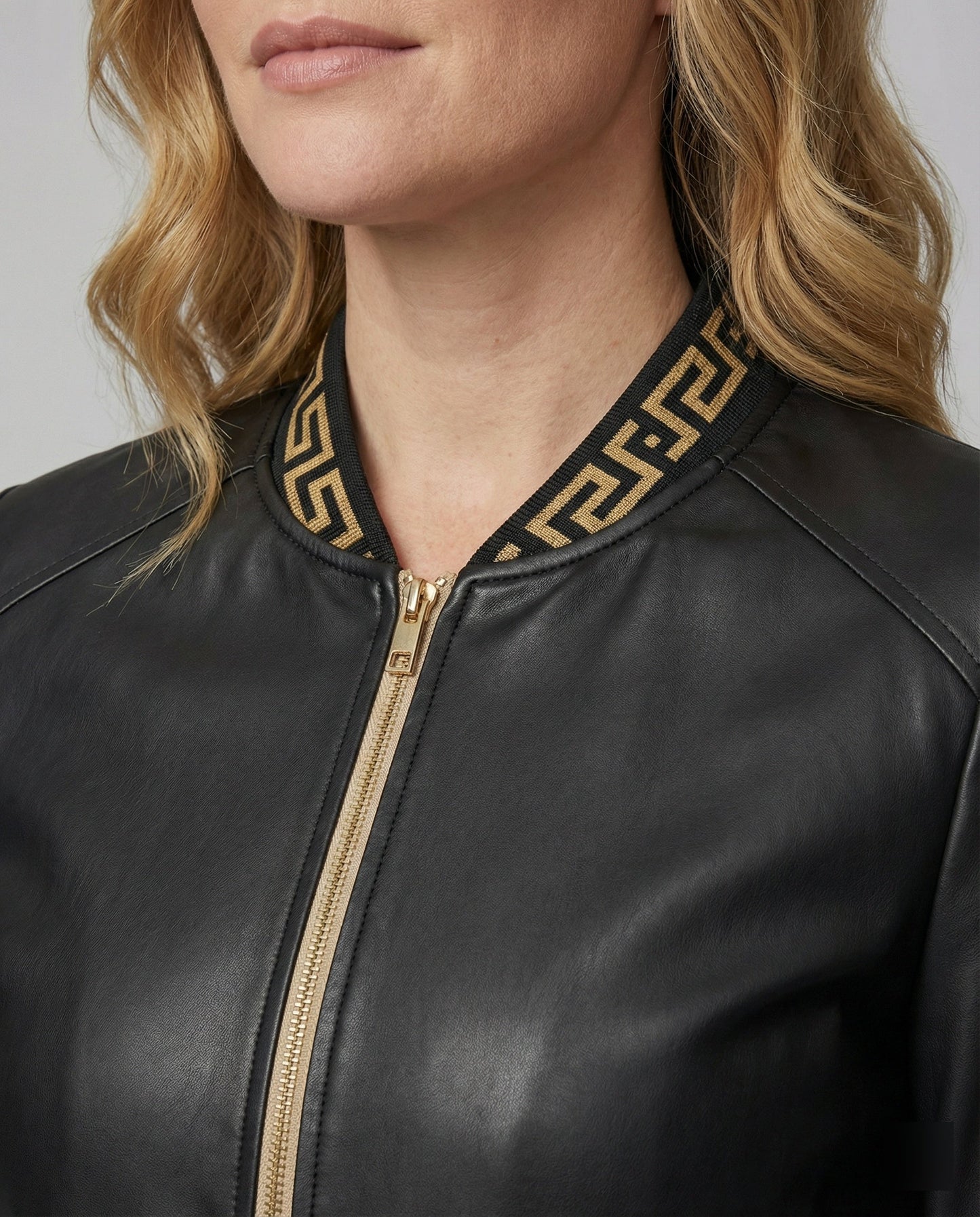 Damen Langarmjacke Geoprint Trendig