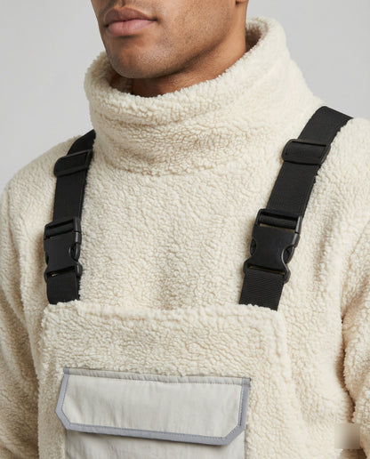 Herren Steppoverall Bequem Mit Verstellbarer Kapuze