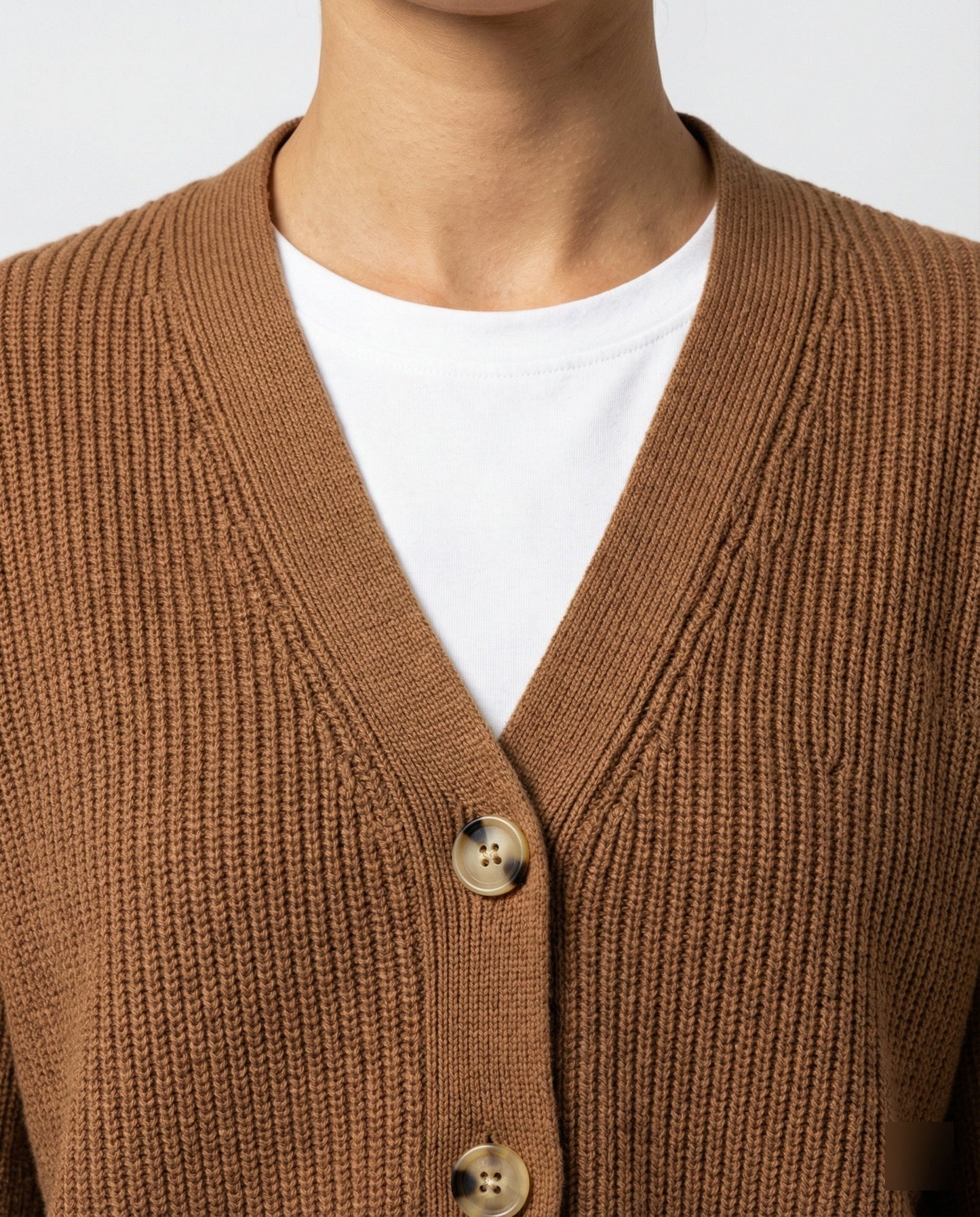 Damen Cashmere Cardigan Weich Modern