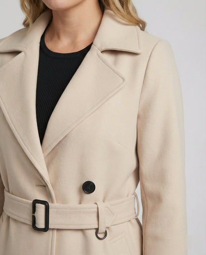 Damen Trenchcoat Mit Gürtel Modern