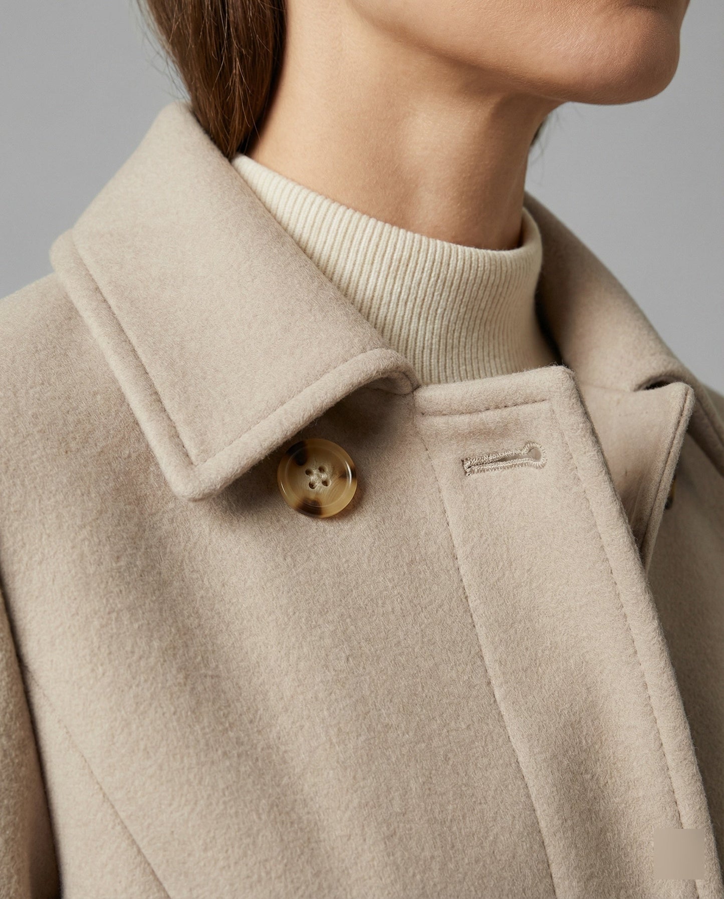 Damen Blazer Lang Tailliert Elegant