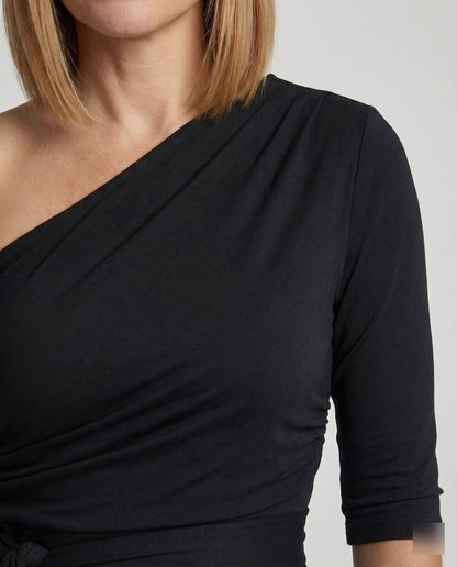 Damen Wickelkleid Elegant Figurbetonter