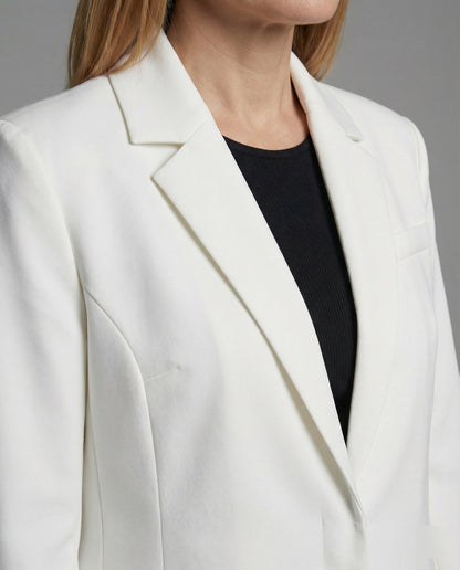 Damen Blazerjacke Asymmetrisch Modern