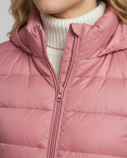 Damen Ultraleichte Wattierte Jacke Warm