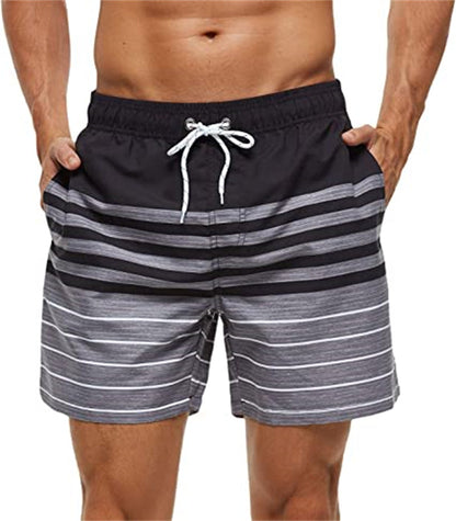 Herren Badehose Slim Fit Bequem Modern