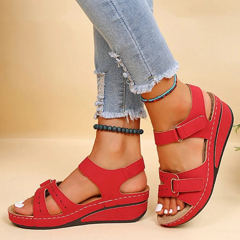 Damen Orthopädische Sandalen Bequem Unterstützung