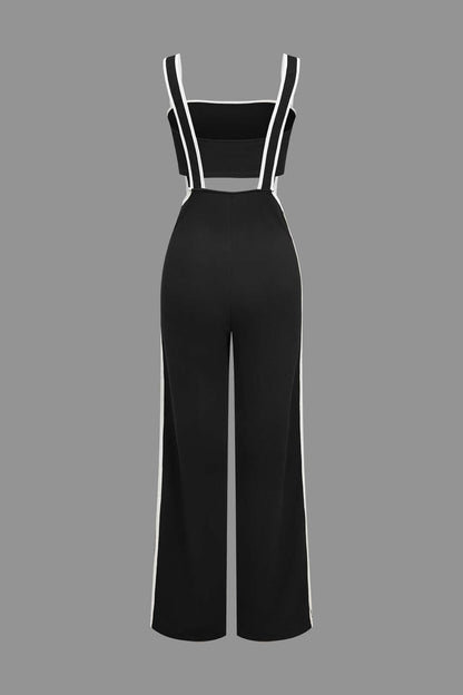 Figurschmeichelnder Damen Bikini Zweiteiler mit Kontrastdetails