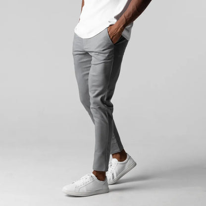 Herren Chino-Hose Slim-Fit Komfort