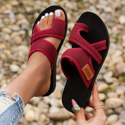 Damen Orthopädische Sandalen Komfortschuhe Sommer