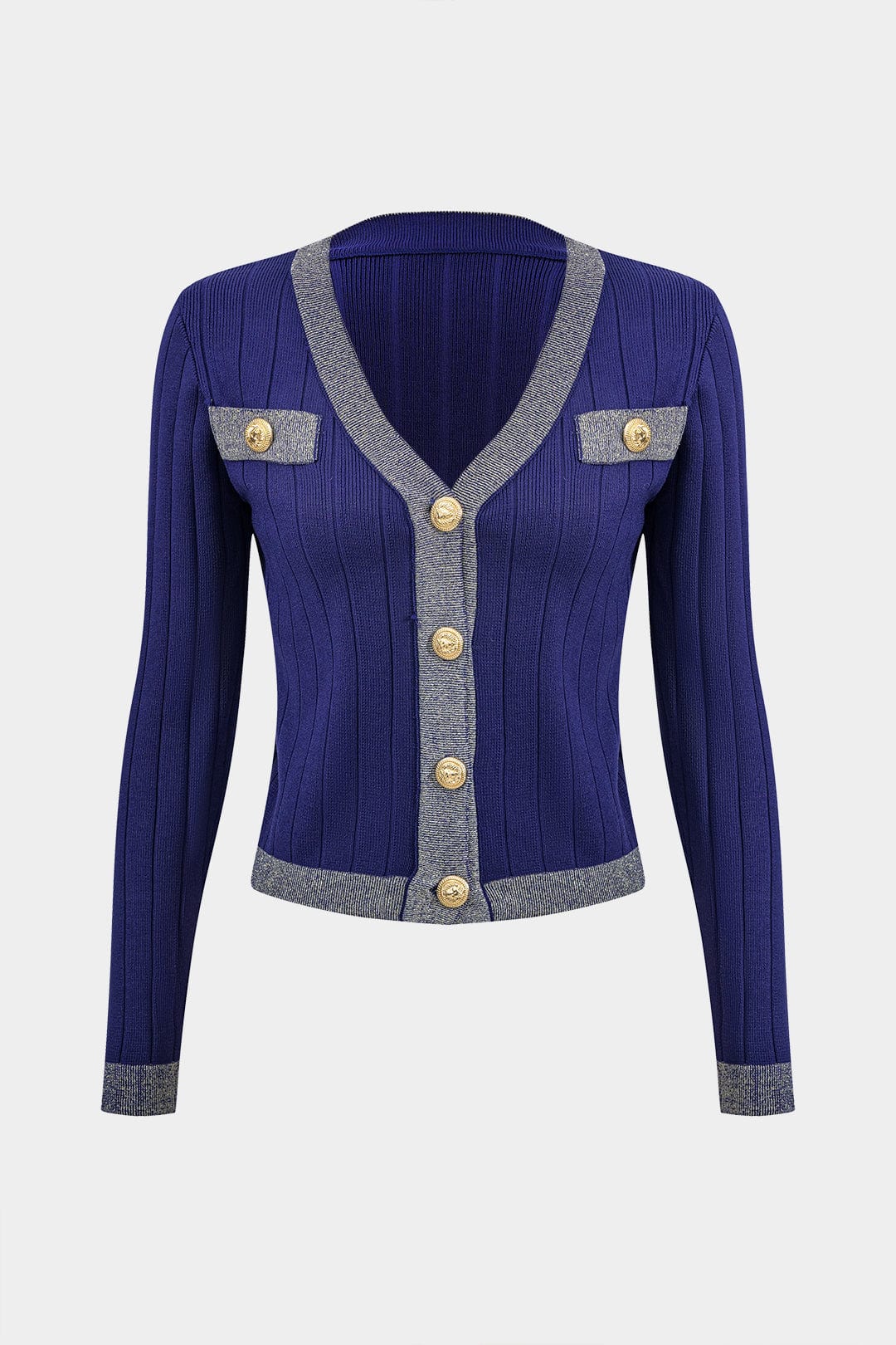 Damen Strickset Cardigan und Bleistiftrock
