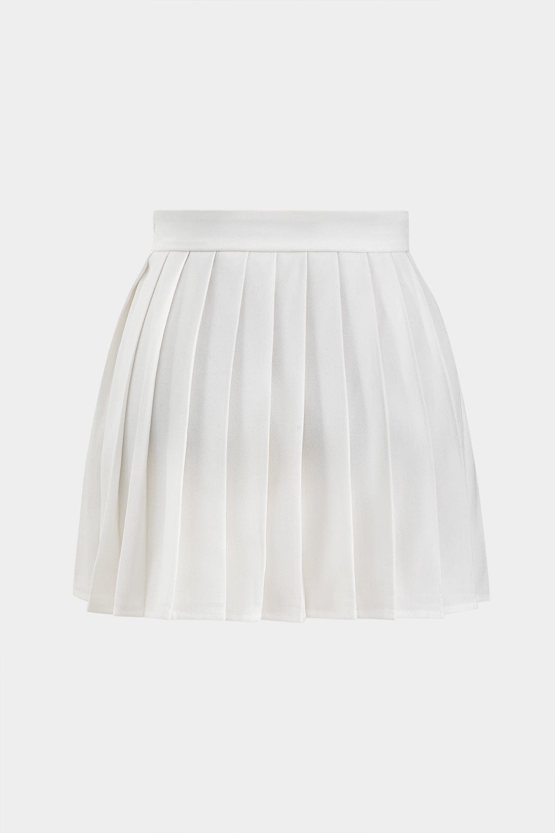 Damen Samt- mit Plisseerock Elegantes Oberteil