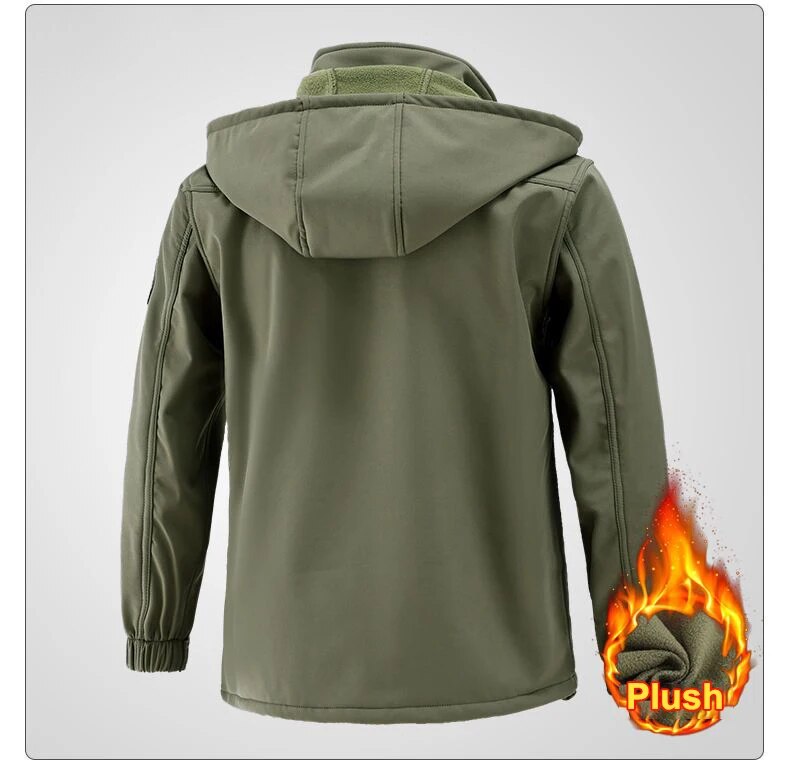 Herren Fleece Outdoor-Set Warm Funktionell