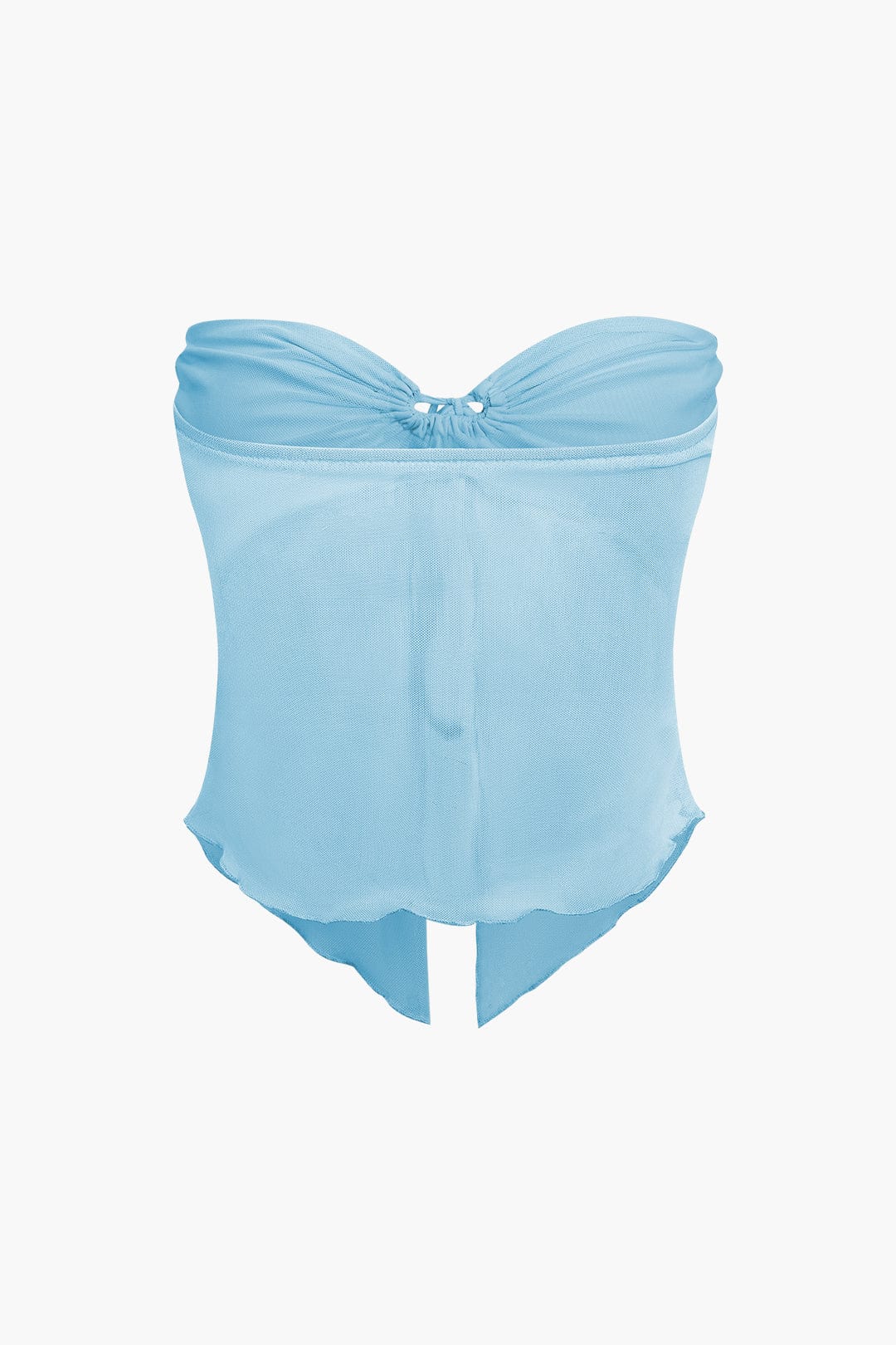 Damen Zweiteiler Set Bandeau-Oberteil Maxirock Sommer