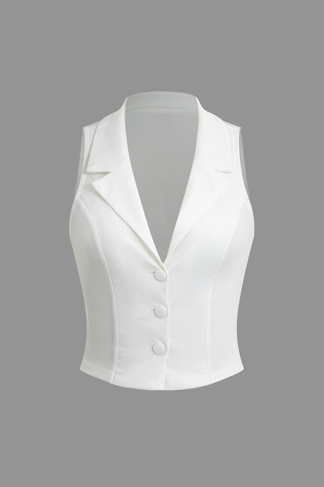 Damen Zweiteiler Weste Faltenrock Elegant