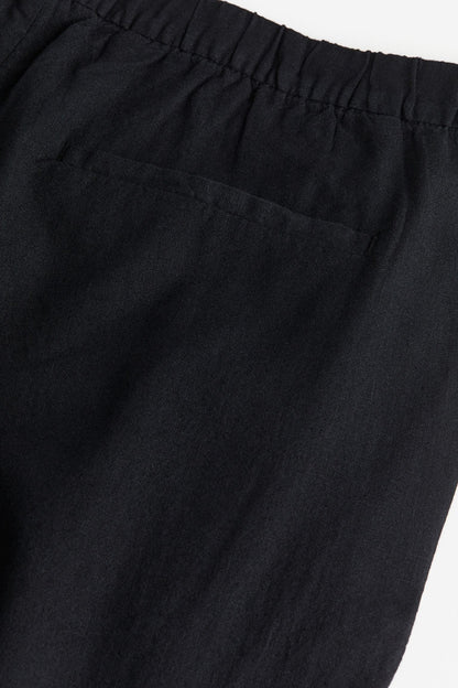 Herren Slim-Fit-Hose mit Kordelzug Bequem