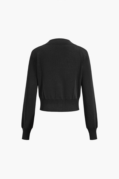 Damen Strickblazer Rock Kombination
