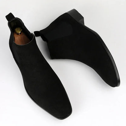 Herren Chelsea Stiefel Leder