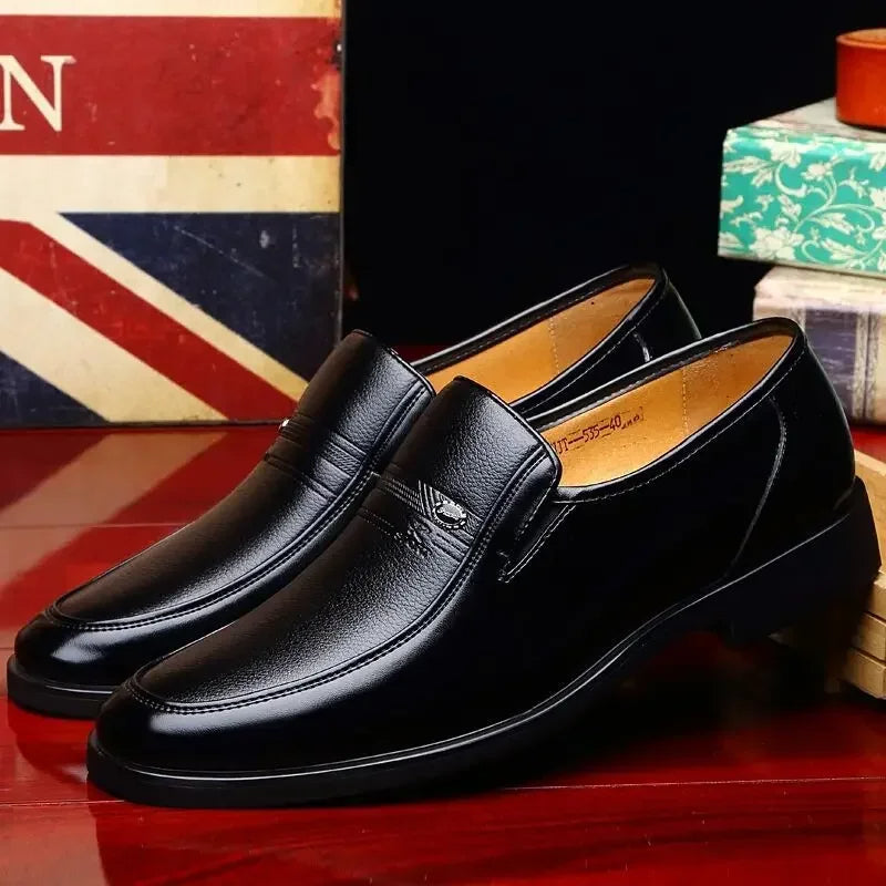 Herren Schnürschuhe Leder Elegantes Design