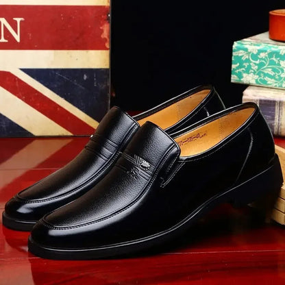 Herren Schnürschuhe Leder Elegantes Design