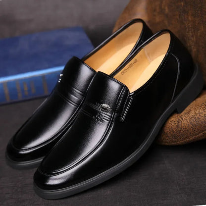 Herren Schnürschuhe Leder Elegantes Design