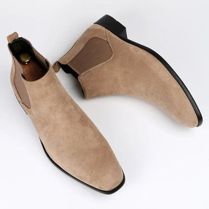 Herren Chelsea Stiefel Leder