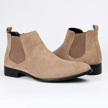 Herren Chelsea Stiefel Leder