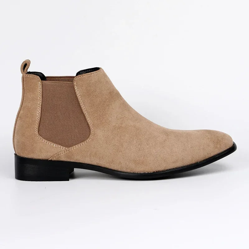 Herren Chelsea Stiefel Leder