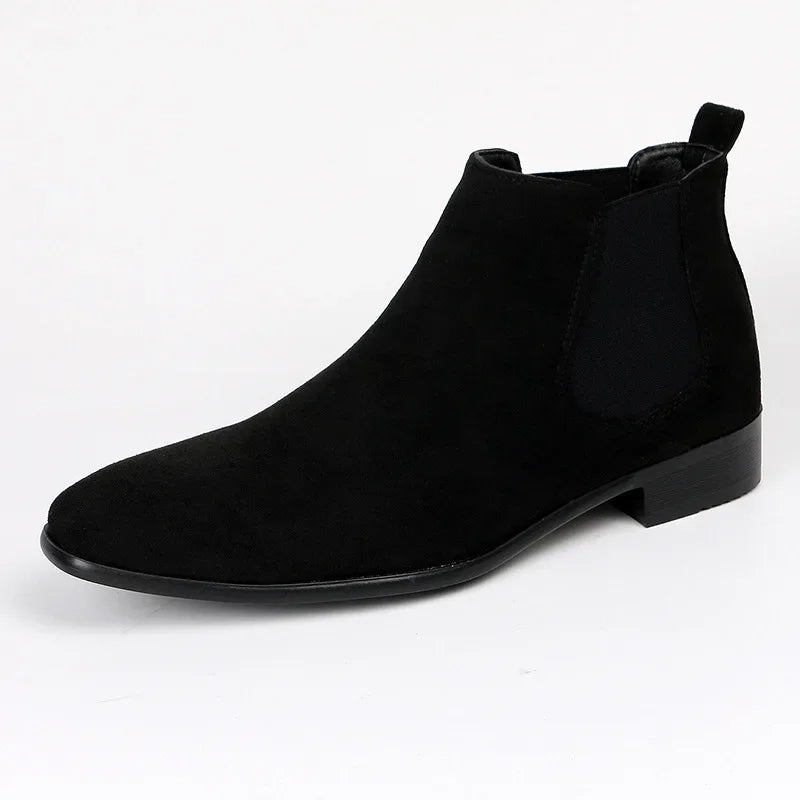 Herren Chelsea Stiefel Leder